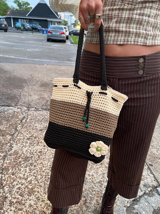 crotchet mini purse